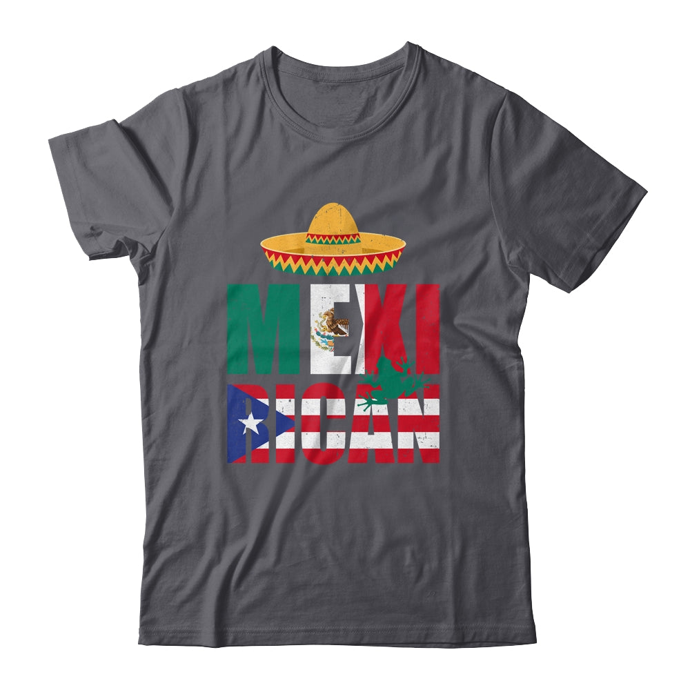 Puerto Rican Mexican Mexirican Half Puerto Rico Mexico Flag Shirt & Hoodie | siriusteestore