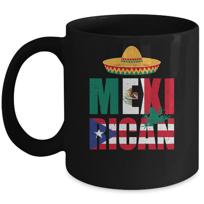 Puerto Rican Mexican Mexirican Half Puerto Rico Mexico Flag Mug | siriusteestore