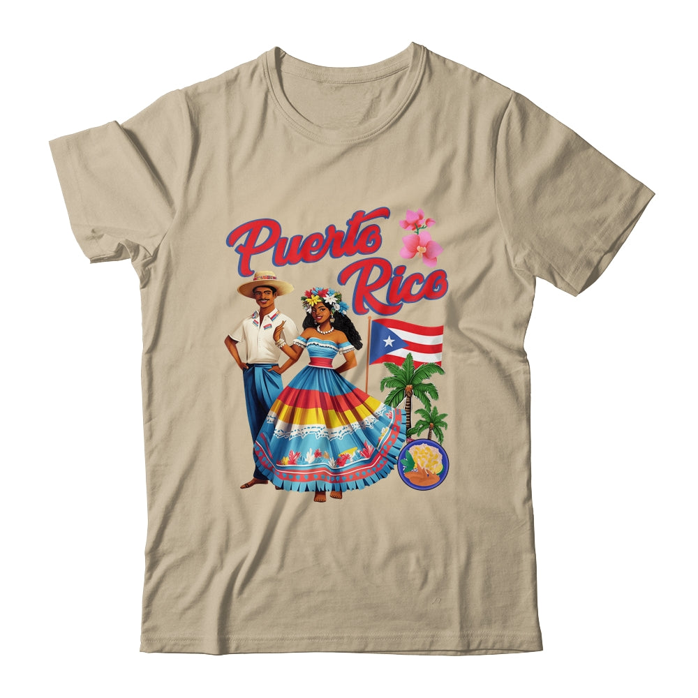 Puerto Rican Outfit Idea For Women Men Puerto Rico Flag Shirt & Tank Top | siriusteestore