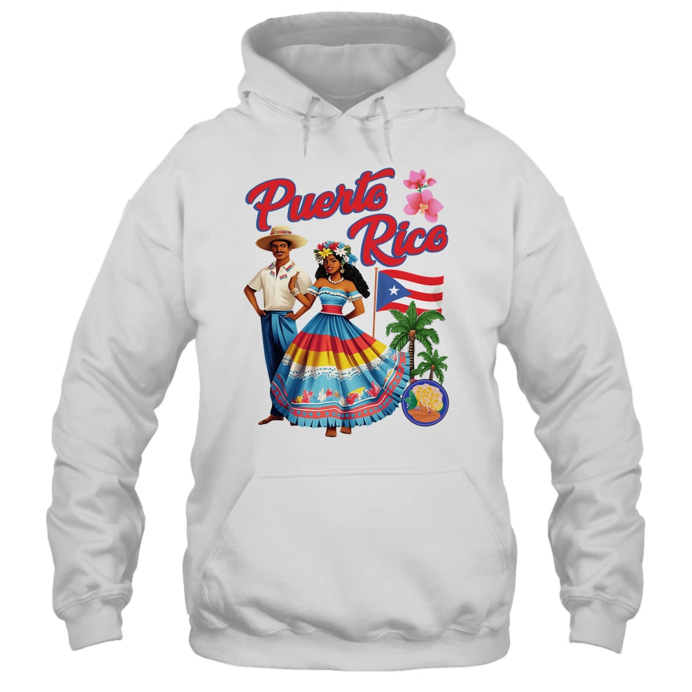 Puerto Rican Outfit Idea For Women Men Puerto Rico Flag Shirt & Tank Top | siriusteestore