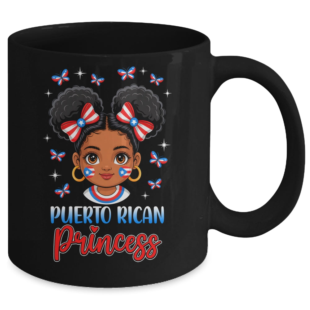 Puerto Rican Princess Puerto Rico Girl Hispanic Heritage Mug | siriusteestore