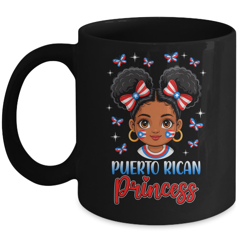 Puerto Rican Princess Puerto Rico Girl Hispanic Heritage Mug | siriusteestore