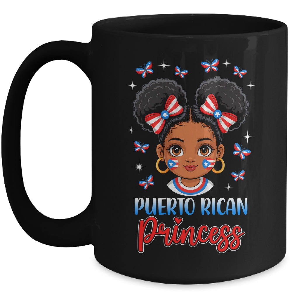 Puerto Rican Princess Puerto Rico Girl Hispanic Heritage Mug | siriusteestore