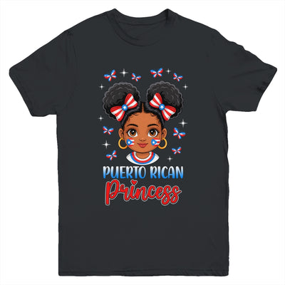 Puerto Rican Princess Puerto Rico Girl Hispanic Heritage Youth Shirt | siriusteestore
