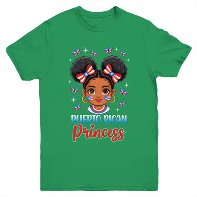 Puerto Rican Princess Puerto Rico Girl Hispanic Heritage Youth Shirt | siriusteestore