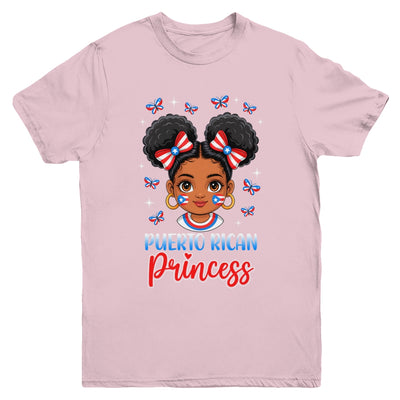 Puerto Rican Princess Puerto Rico Girl Hispanic Heritage Youth Shirt | siriusteestore