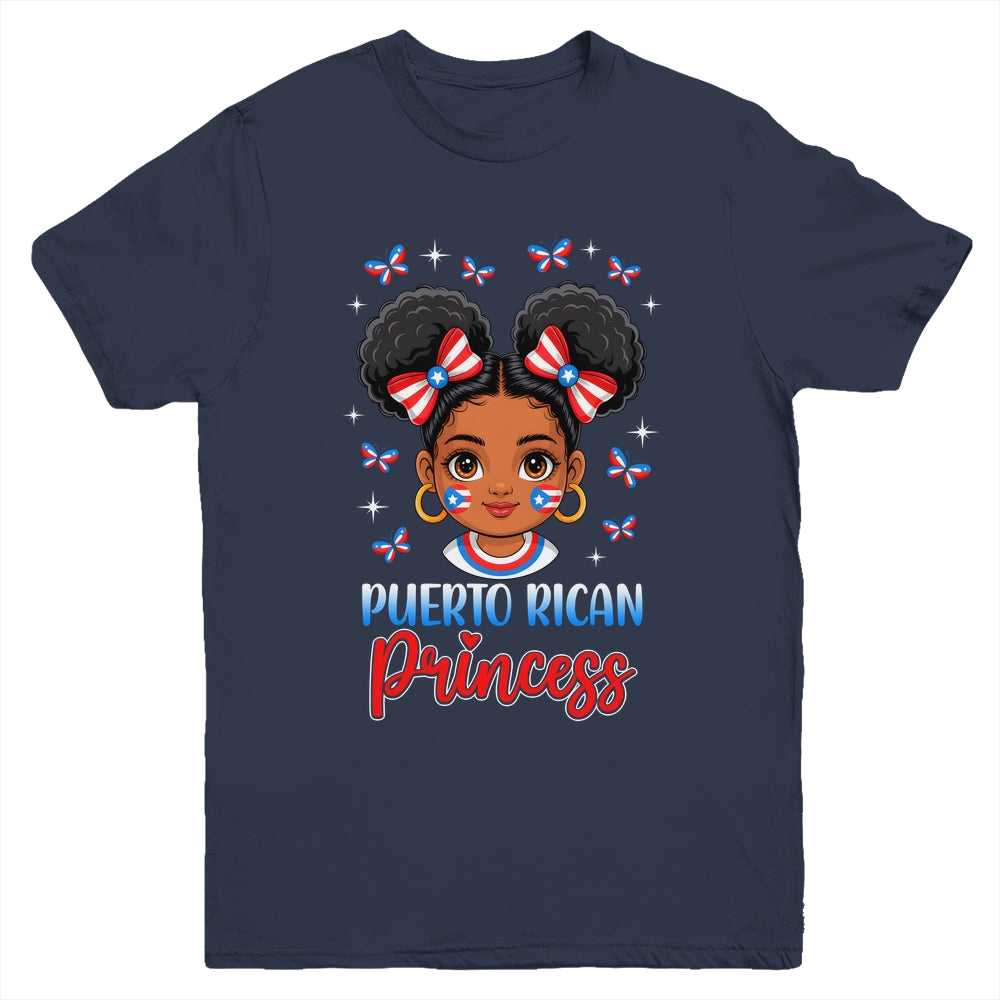 Puerto Rican Princess Puerto Rico Girl Hispanic Heritage Youth Shirt | siriusteestore