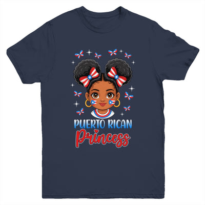 Puerto Rican Princess Puerto Rico Girl Hispanic Heritage Youth Shirt | siriusteestore