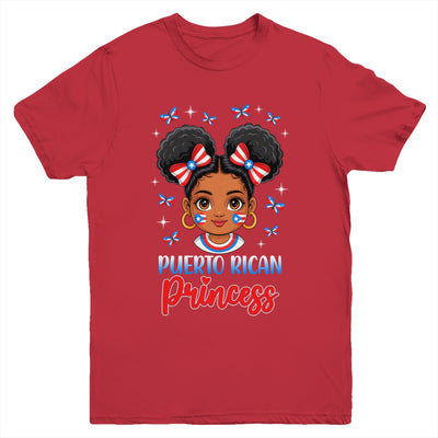 Puerto Rican Princess Puerto Rico Girl Hispanic Heritage Youth Shirt | siriusteestore