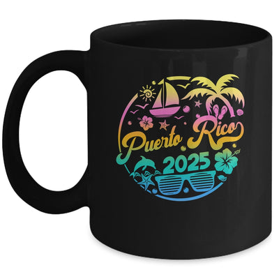 Puerto Rico 2025 Family Vacation Beach Matching Group Mug | siriusteestore