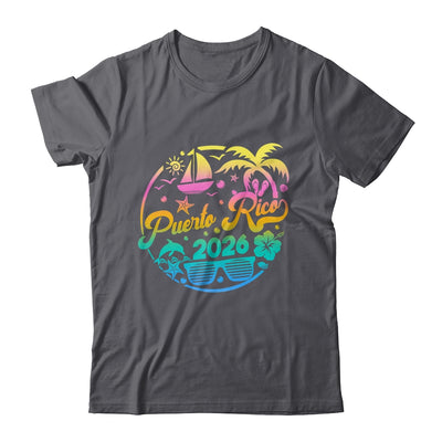 Puerto Rico 2026 Family Vacation Beach Matching Group Shirt & Tank Top | siriusteestore