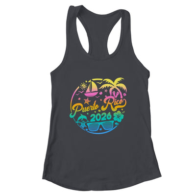 Puerto Rico 2026 Family Vacation Beach Matching Group Shirt & Tank Top | siriusteestore