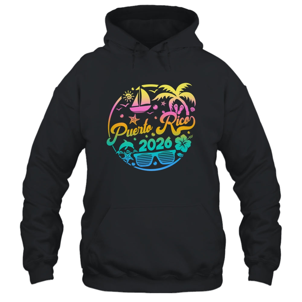 Puerto Rico 2026 Family Vacation Beach Matching Group Shirt & Tank Top | siriusteestore