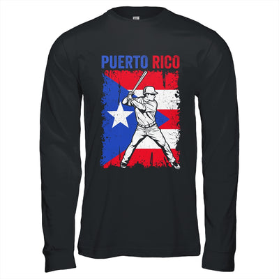 Puerto Rico Baseball Player Flag Famous Island Game Shirt & Hoodie | siriusteestore