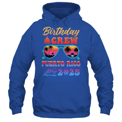 Puerto Rico Birthday Crew Vacation Cruise 2025 Summer Trip Group Shirt & Tank Top | siriusteestore