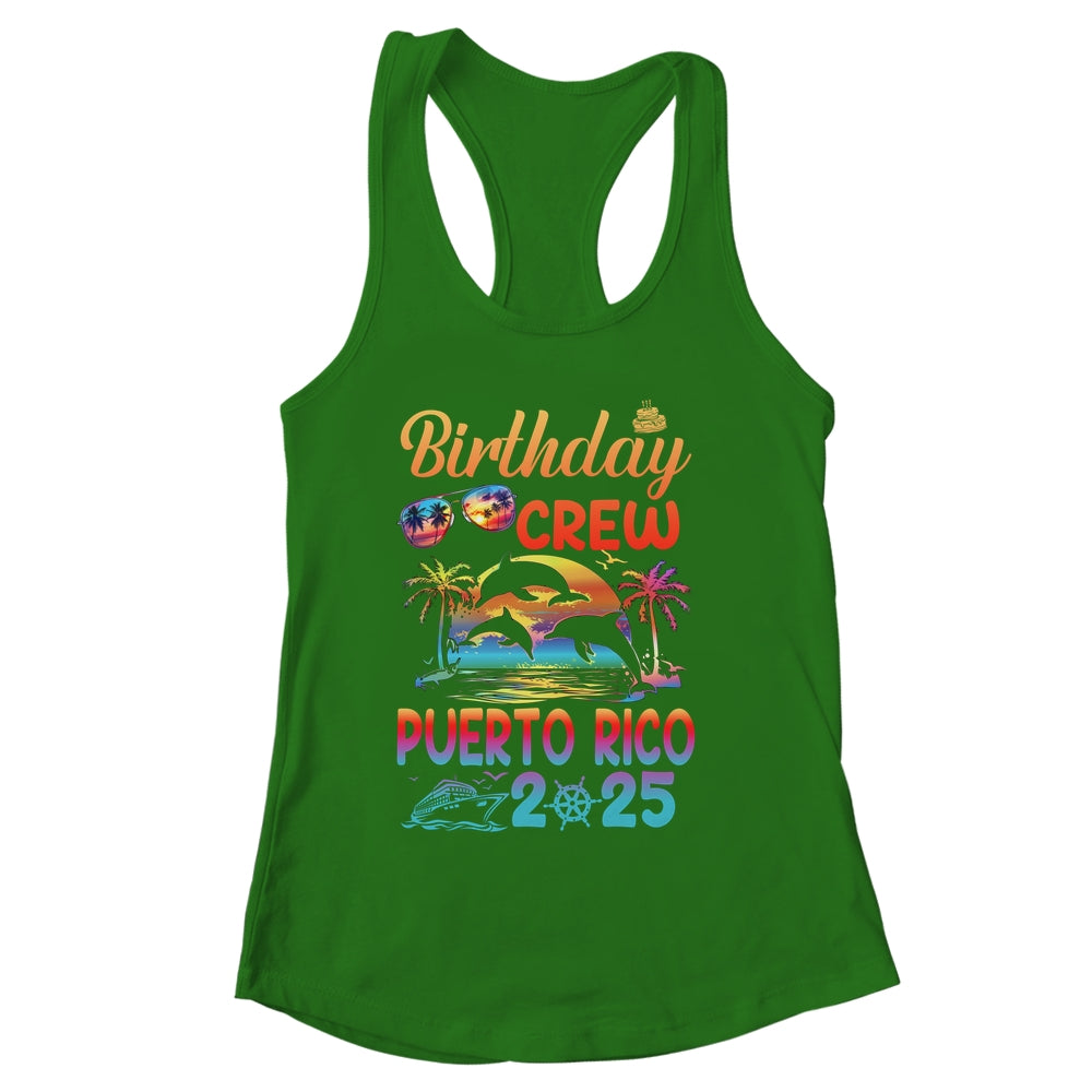 Puerto Rico Birthday Trip Vacation 2025 Matching Group Shirt & Tank Top | siriusteestore