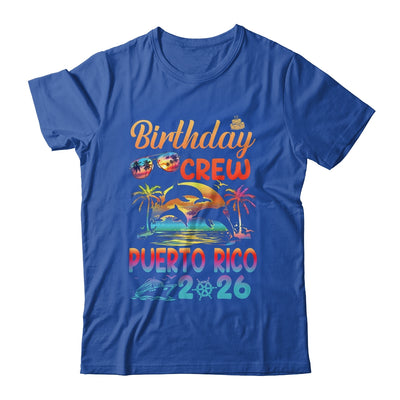 Puerto Rico Birthday Trip Vacation 2026 Matching Group Shirt & Hoodie | siriusteestore