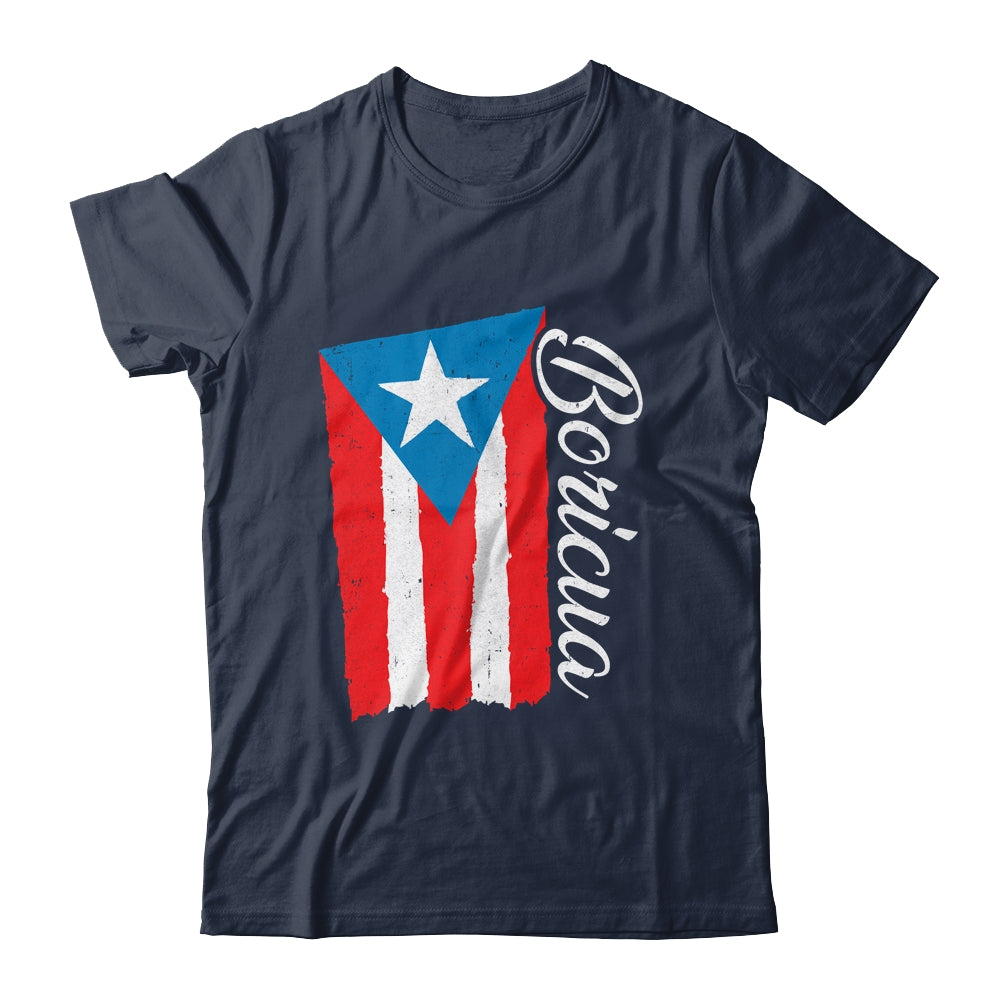 Puerto Rico Boricua Vintage Puerto Rican Flag Retro Shirt & Tank Top | siriusteestore