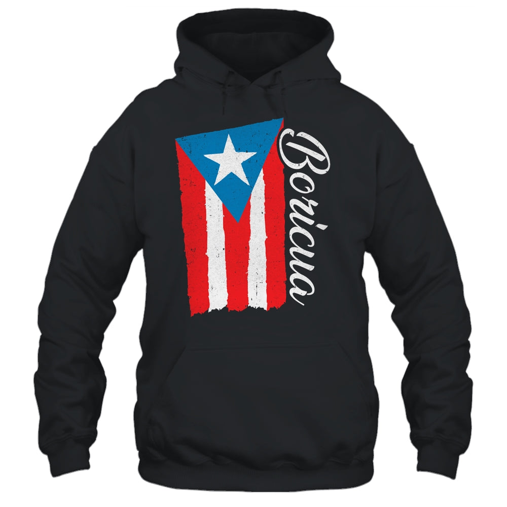 Puerto Rico Boricua Vintage Puerto Rican Flag Retro Shirt & Tank Top | siriusteestore
