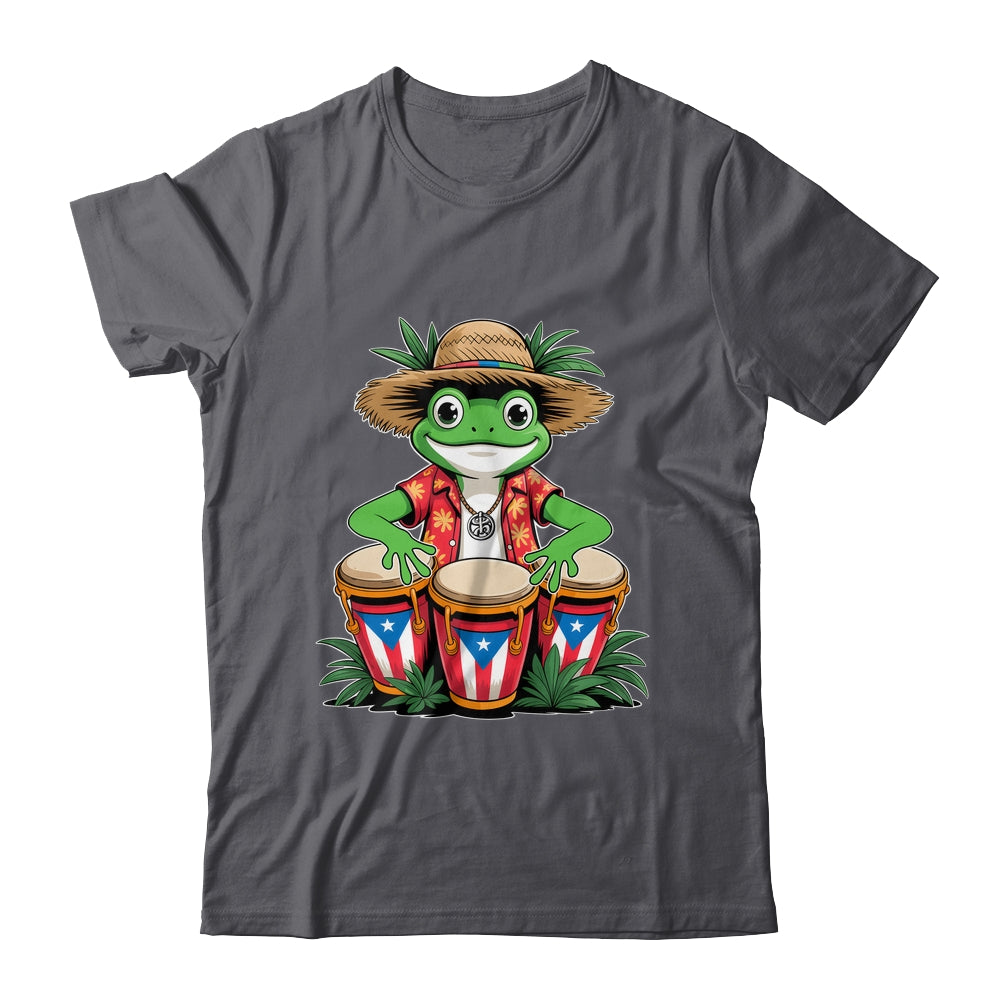 Puerto Rico Coqui Frog Boricua Puerto Rican Flag Taino Shirt & Tank Top | siriusteestore