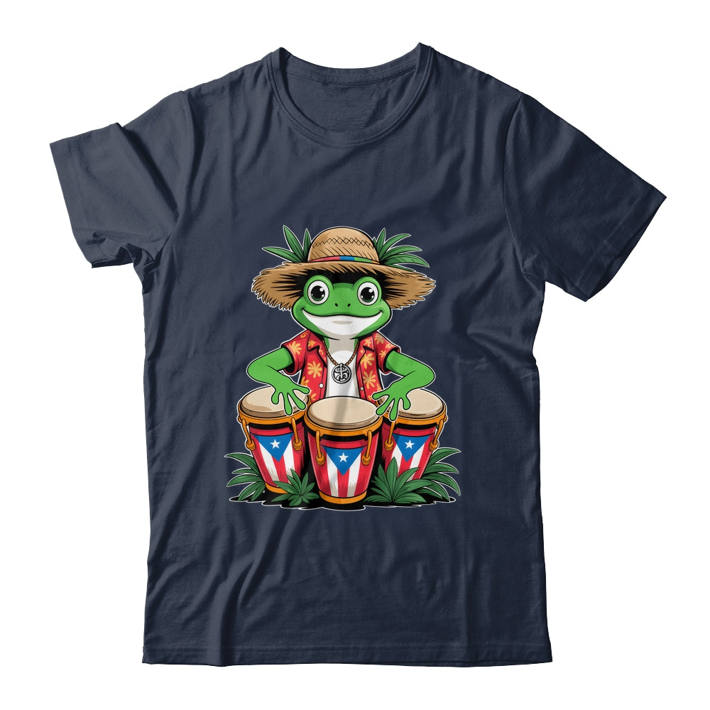 Puerto Rico Coqui Frog Boricua Puerto Rican Flag Taino Shirt & Tank Top | siriusteestore