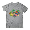 Puerto Rico Coqui Frog Boricua Rooster Puerto Rican Flag Shirt & Tank Top | siriusteestore