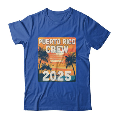 Puerto Rico Crew 2025 Vacation Matching Group Travelers Trip Shirt & Tank Top | siriusteestore