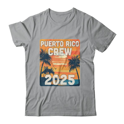 Puerto Rico Crew 2025 Vacation Matching Group Travelers Trip Shirt & Tank Top | siriusteestore