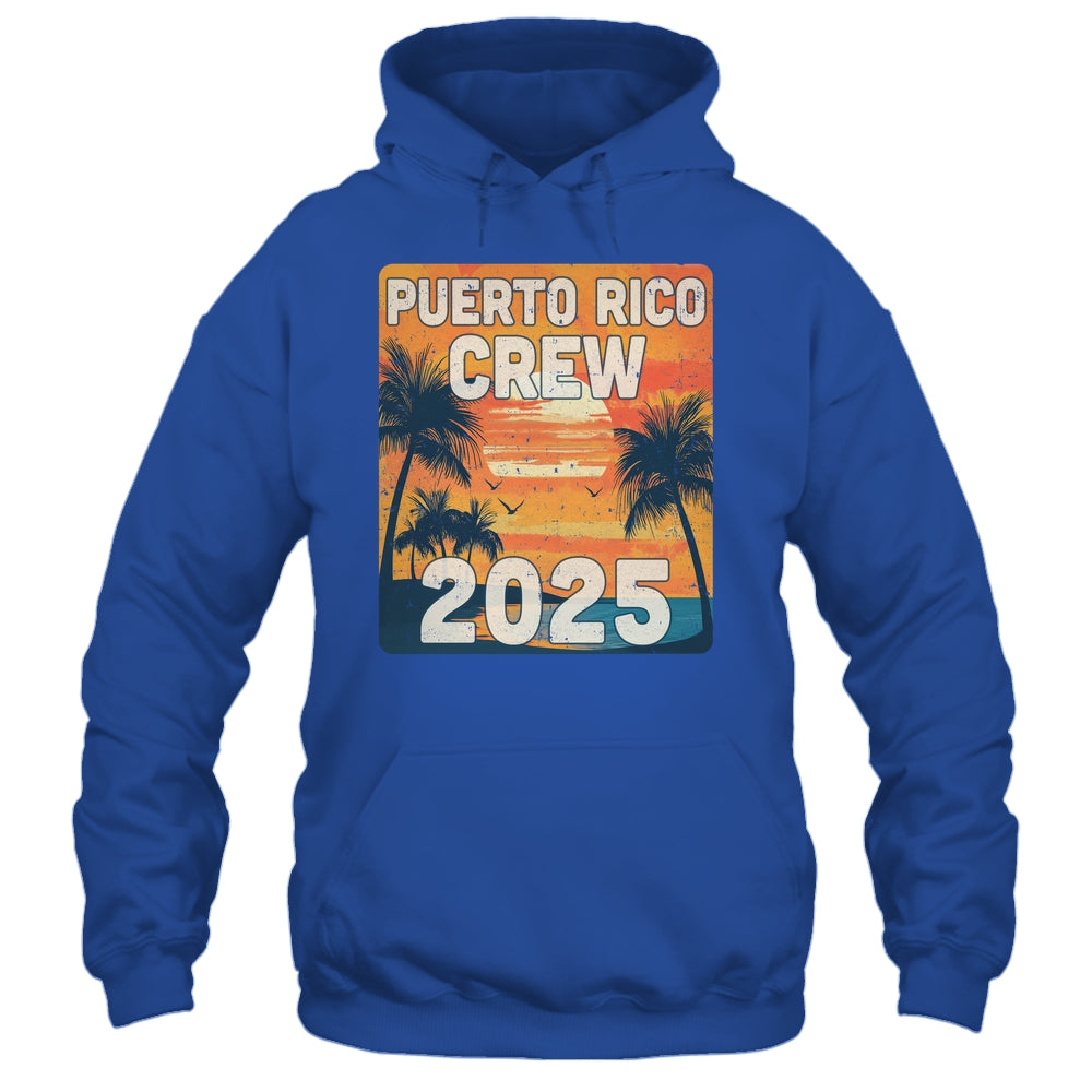 Puerto Rico Crew 2025 Vacation Matching Group Travelers Trip Shirt & Tank Top | siriusteestore