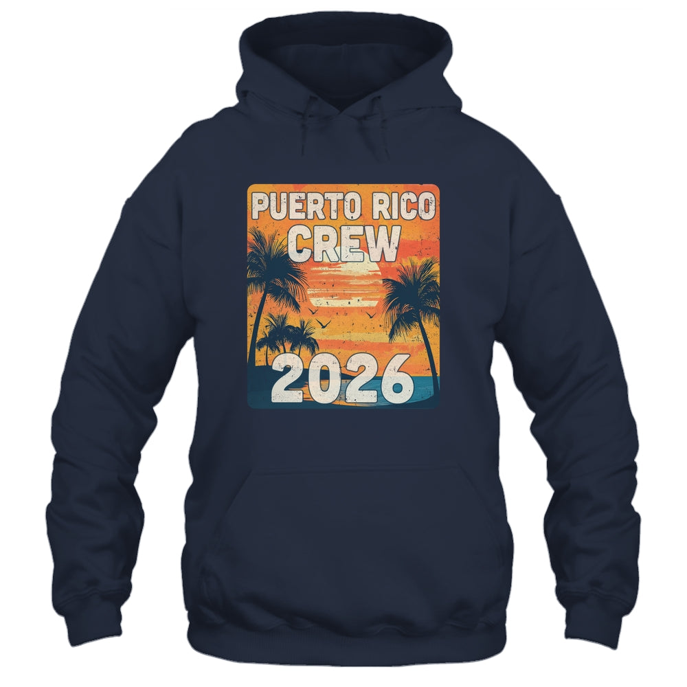 Puerto Rico Crew 2026 Vacation Matching Group Travelers Trip Shirt & Tank Top | siriusteestore