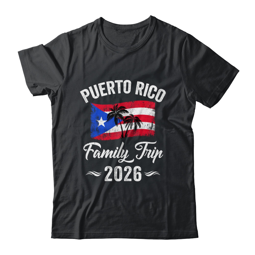 Puerto Rico Family Trip 2026 Vacation Fun Matching Group Shirt & Tank Top | siriusteestore