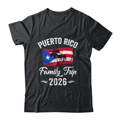 Puerto Rico Family Trip 2026 Vacation Fun Matching Group Shirt & Tank Top | siriusteestore