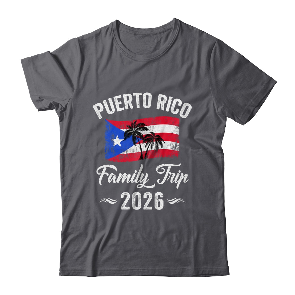 Puerto Rico Family Trip 2026 Vacation Fun Matching Group Shirt & Tank Top | siriusteestore