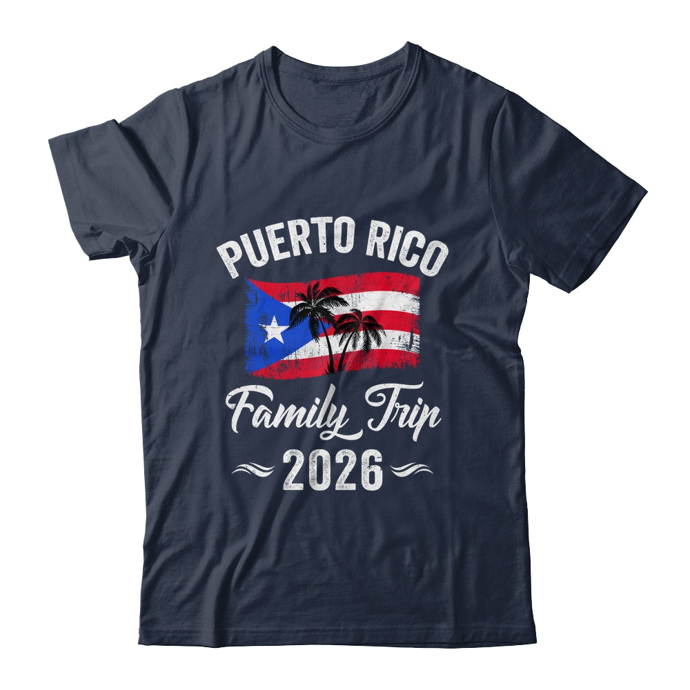 Puerto Rico Family Trip 2026 Vacation Fun Matching Group Shirt & Tank Top | siriusteestore