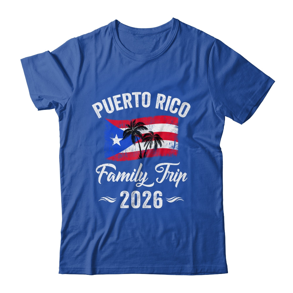 Puerto Rico Family Trip 2026 Vacation Fun Matching Group Shirt & Tank Top | siriusteestore