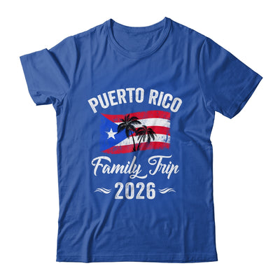 Puerto Rico Family Trip 2026 Vacation Fun Matching Group Shirt & Tank Top | siriusteestore