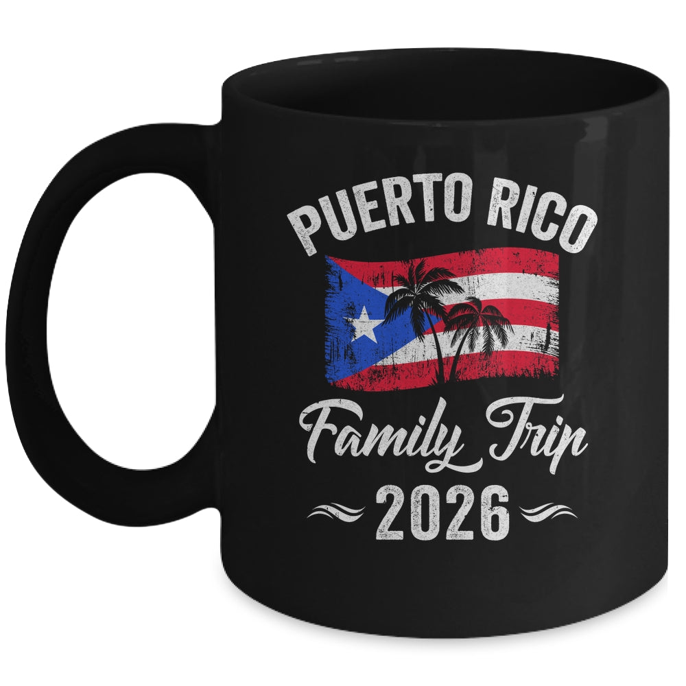 Puerto Rico Family Trip 2026 Vacation Fun Matching Group Mug | siriusteestore