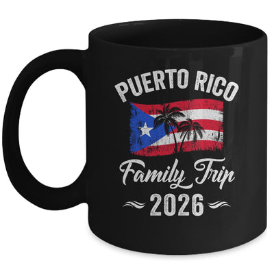 Puerto Rico Family Trip 2026 Vacation Fun Matching Group Mug | siriusteestore