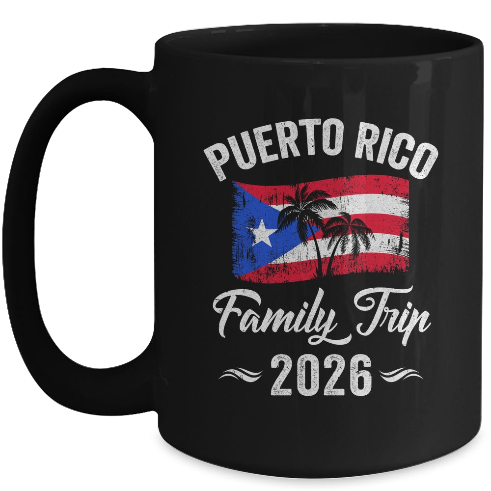 Puerto Rico Family Trip 2026 Vacation Fun Matching Group Mug | siriusteestore