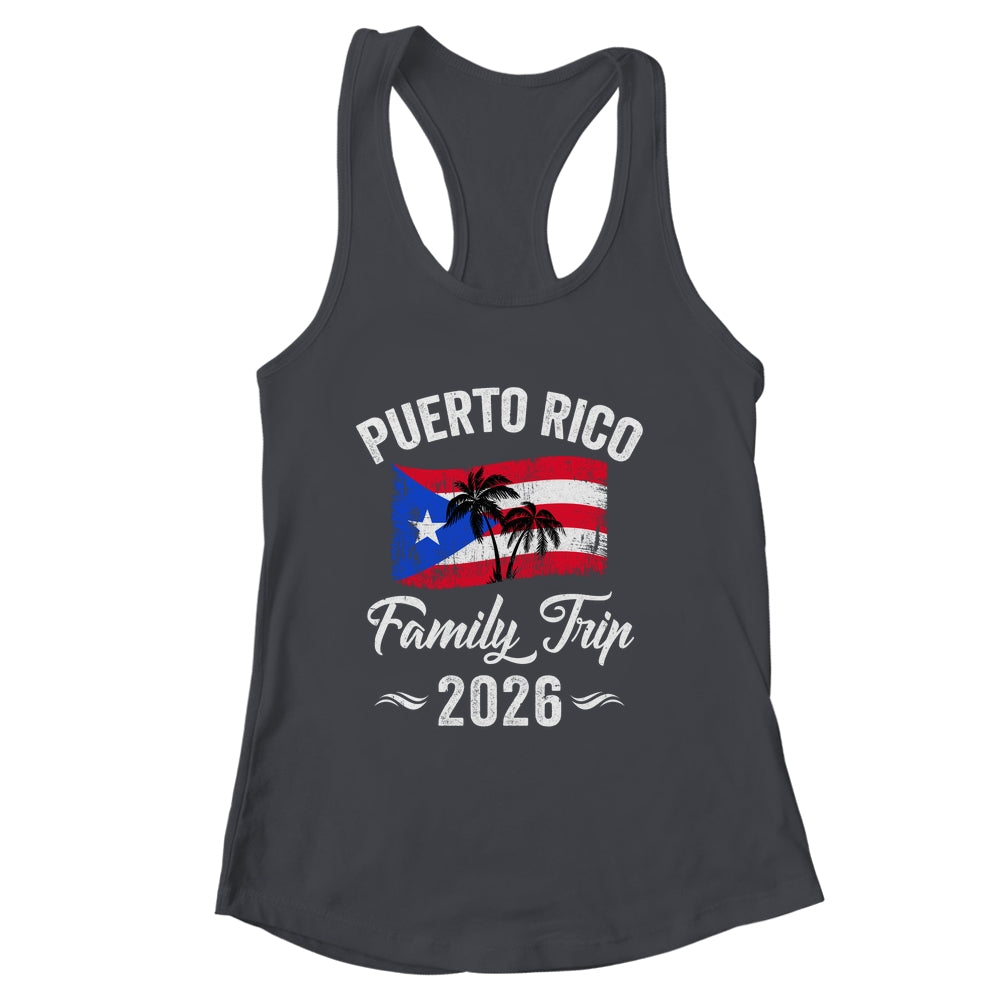 Puerto Rico Family Trip 2026 Vacation Fun Matching Group Shirt & Tank Top | siriusteestore