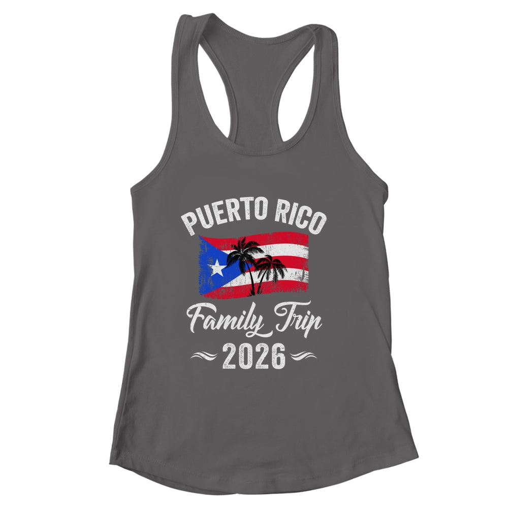 Puerto Rico Family Trip 2026 Vacation Fun Matching Group Shirt & Tank Top | siriusteestore