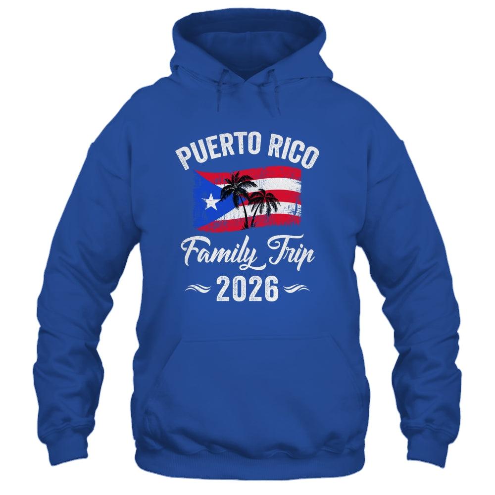 Puerto Rico Family Trip 2026 Vacation Fun Matching Group Shirt & Tank Top | siriusteestore