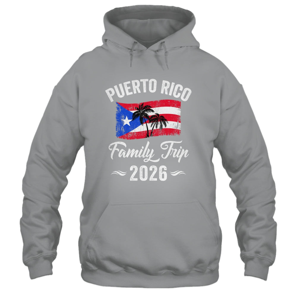 Puerto Rico Family Trip 2026 Vacation Fun Matching Group Shirt & Tank Top | siriusteestore
