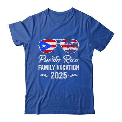 Puerto Rico Family Vacation 2025 Beach Summer Trip Glasses Shirt & Tank Top | siriusteestore
