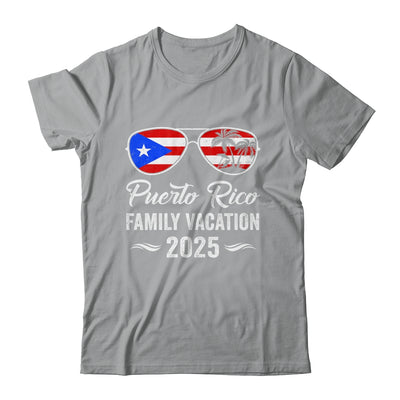 Puerto Rico Family Vacation 2025 Beach Summer Trip Glasses Shirt & Tank Top | siriusteestore