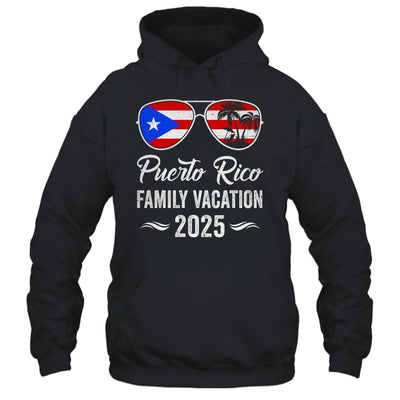 Puerto Rico Family Vacation 2025 Beach Summer Trip Glasses Shirt & Tank Top | siriusteestore