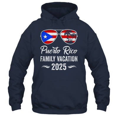 Puerto Rico Family Vacation 2025 Beach Summer Trip Glasses Shirt & Tank Top | siriusteestore