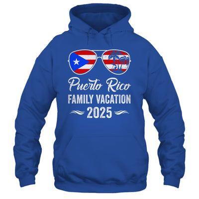 Puerto Rico Family Vacation 2025 Beach Summer Trip Glasses Shirt & Tank Top | siriusteestore