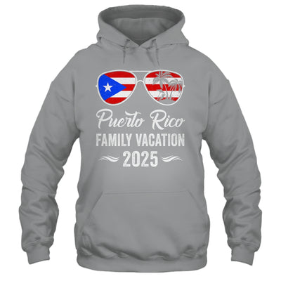 Puerto Rico Family Vacation 2025 Beach Summer Trip Glasses Shirt & Tank Top | siriusteestore