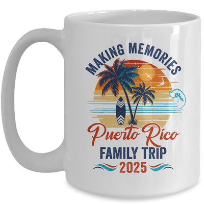 Puerto Rico Family Vacation 2025 Making Memories Together Trip Mug | siriusteestore